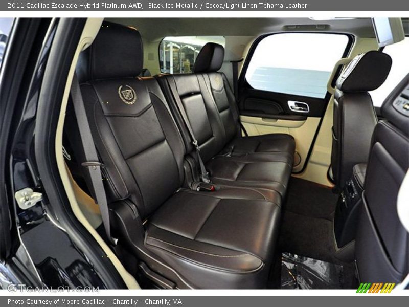  2011 Escalade Hybrid Platinum AWD Cocoa/Light Linen Tehama Leather Interior