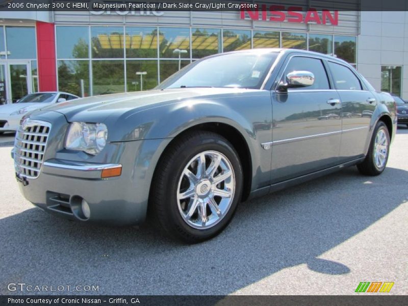Magnesium Pearlcoat / Dark Slate Gray/Light Graystone 2006 Chrysler 300 C HEMI