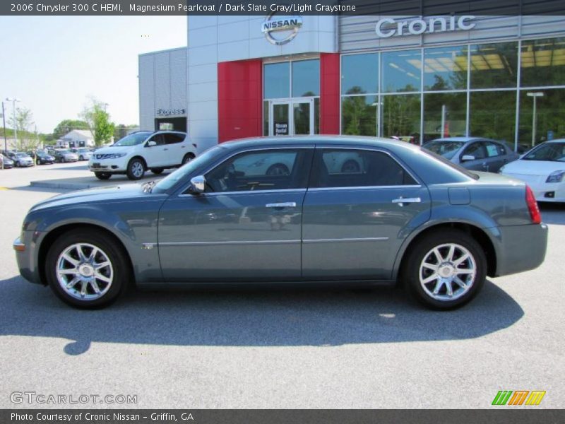 Magnesium Pearlcoat / Dark Slate Gray/Light Graystone 2006 Chrysler 300 C HEMI