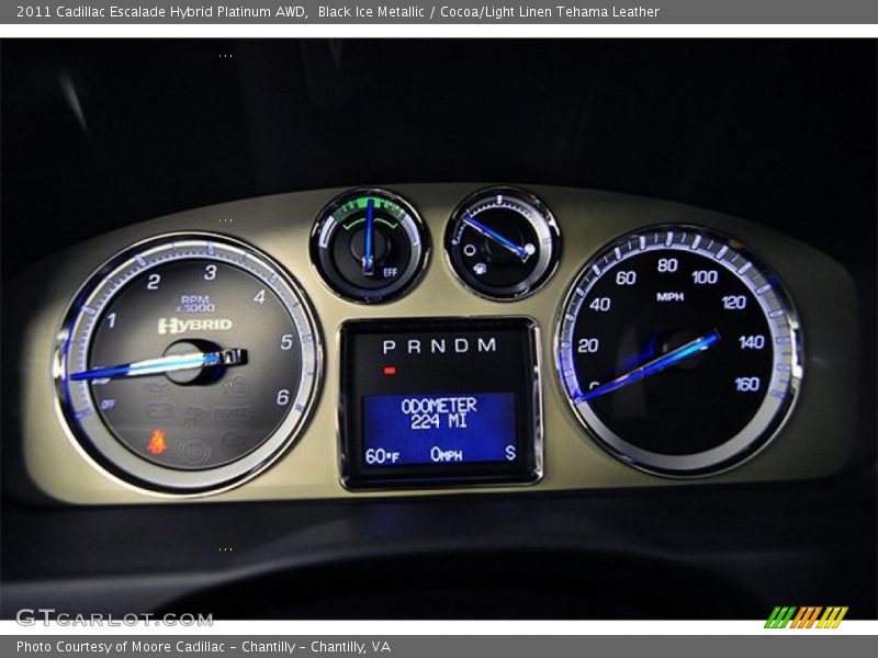  2011 Escalade Hybrid Platinum AWD Hybrid Platinum AWD Gauges
