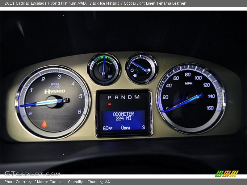  2011 Escalade Hybrid Platinum AWD Hybrid Platinum AWD Gauges