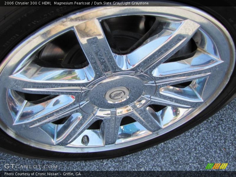 Magnesium Pearlcoat / Dark Slate Gray/Light Graystone 2006 Chrysler 300 C HEMI