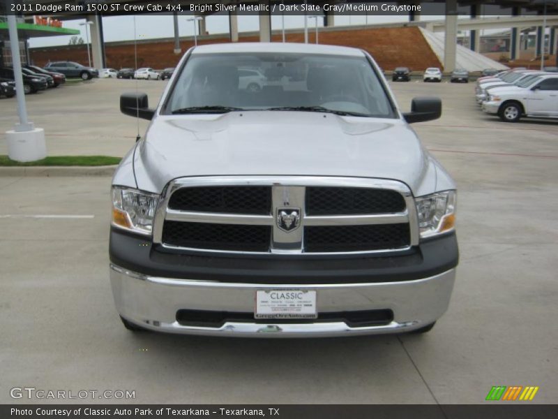 Bright Silver Metallic / Dark Slate Gray/Medium Graystone 2011 Dodge Ram 1500 ST Crew Cab 4x4