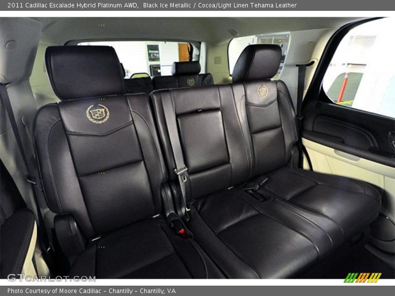  2011 Escalade Hybrid Platinum AWD Cocoa/Light Linen Tehama Leather Interior