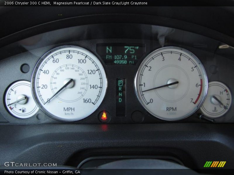 Magnesium Pearlcoat / Dark Slate Gray/Light Graystone 2006 Chrysler 300 C HEMI