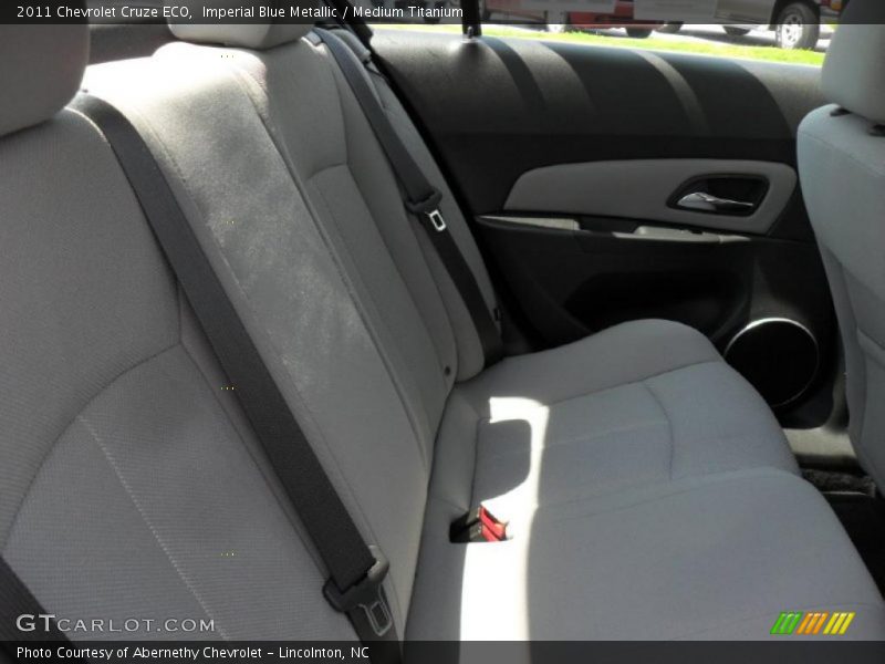 Imperial Blue Metallic / Medium Titanium 2011 Chevrolet Cruze ECO