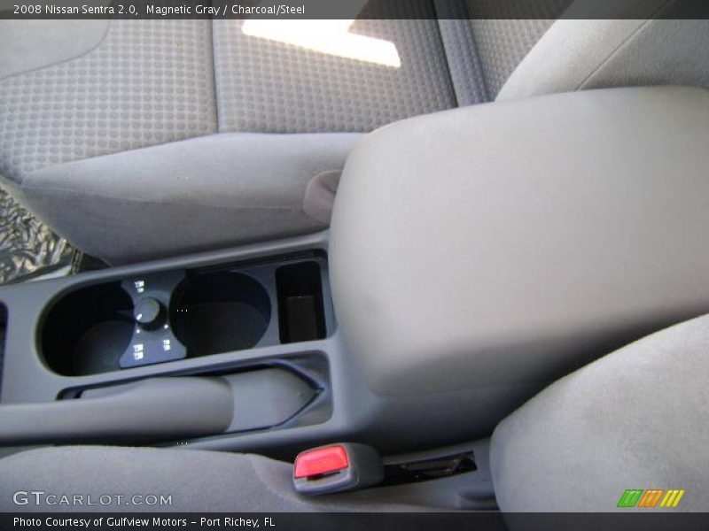 Magnetic Gray / Charcoal/Steel 2008 Nissan Sentra 2.0