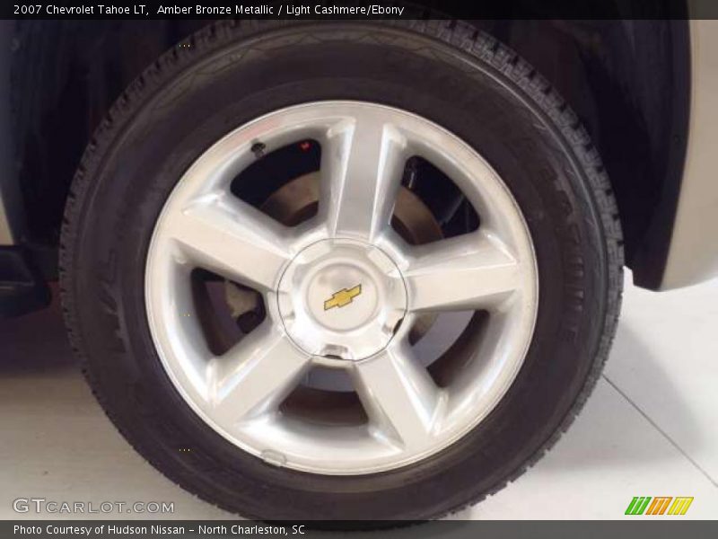 Amber Bronze Metallic / Light Cashmere/Ebony 2007 Chevrolet Tahoe LT