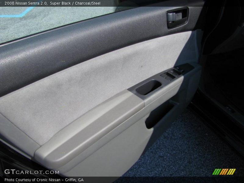 Super Black / Charcoal/Steel 2008 Nissan Sentra 2.0