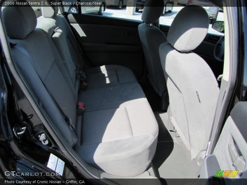 Super Black / Charcoal/Steel 2008 Nissan Sentra 2.0