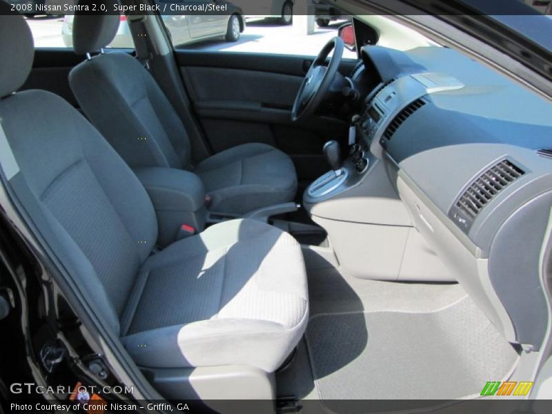 Super Black / Charcoal/Steel 2008 Nissan Sentra 2.0