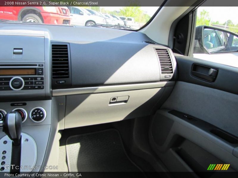 Super Black / Charcoal/Steel 2008 Nissan Sentra 2.0