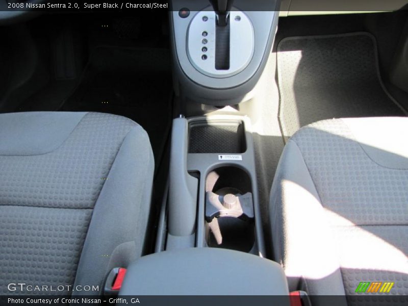 Super Black / Charcoal/Steel 2008 Nissan Sentra 2.0