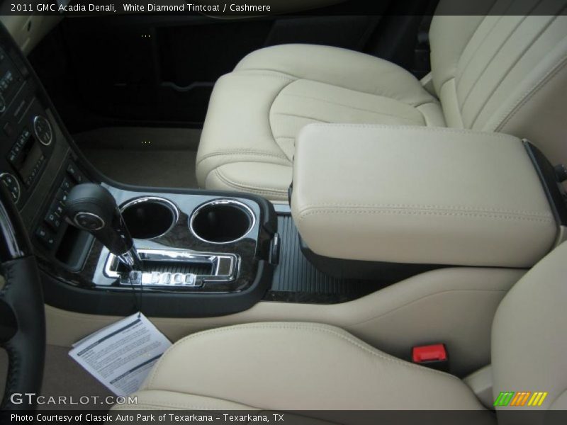 White Diamond Tintcoat / Cashmere 2011 GMC Acadia Denali