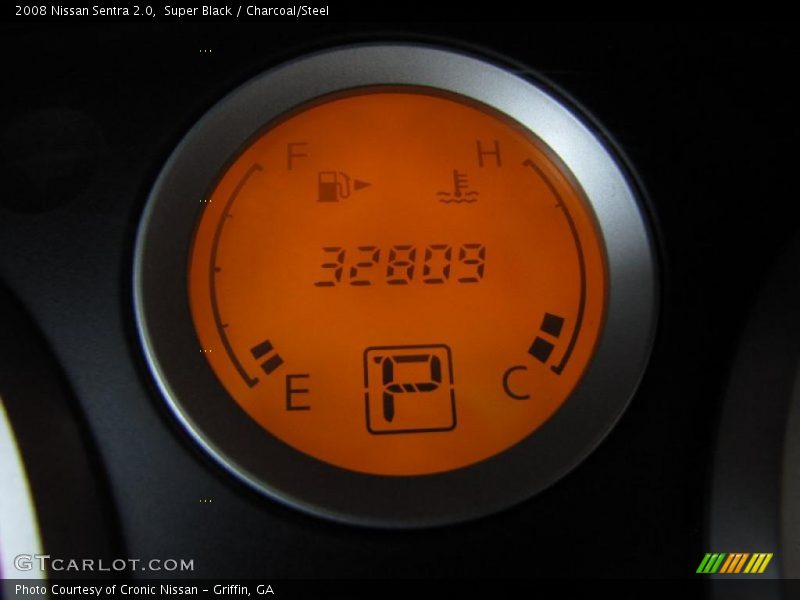 Super Black / Charcoal/Steel 2008 Nissan Sentra 2.0