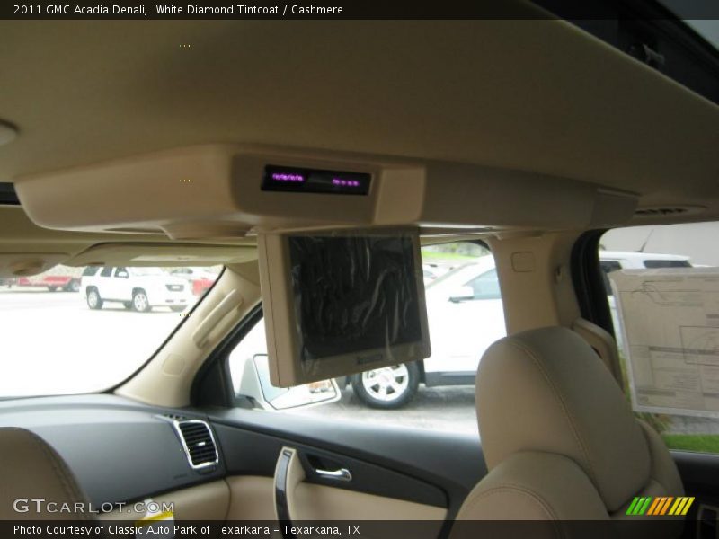 White Diamond Tintcoat / Cashmere 2011 GMC Acadia Denali