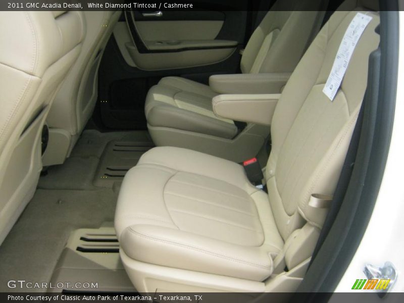 White Diamond Tintcoat / Cashmere 2011 GMC Acadia Denali
