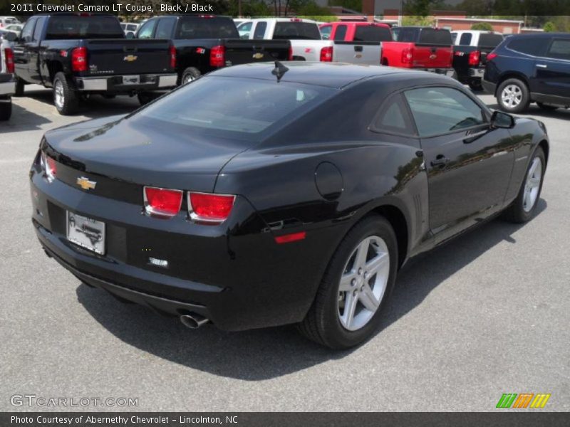 Black / Black 2011 Chevrolet Camaro LT Coupe