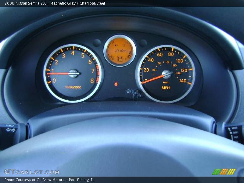 Magnetic Gray / Charcoal/Steel 2008 Nissan Sentra 2.0
