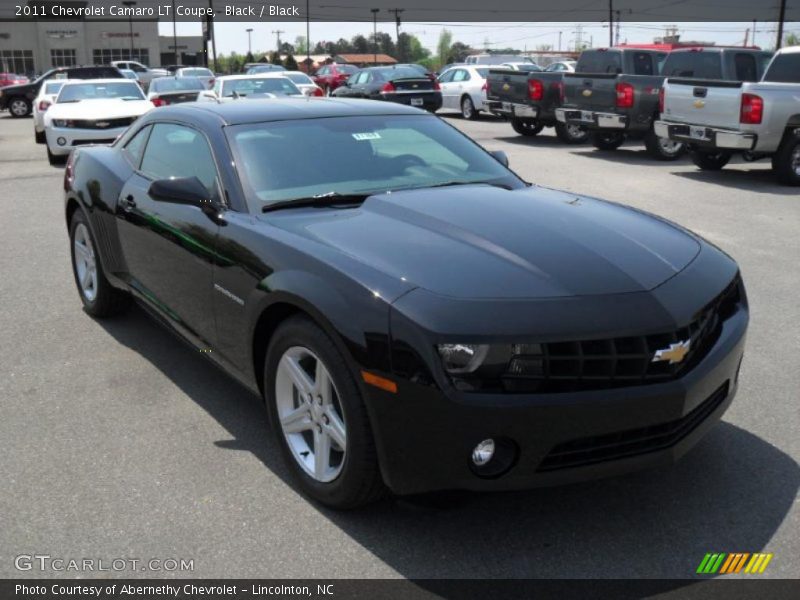 Black / Black 2011 Chevrolet Camaro LT Coupe