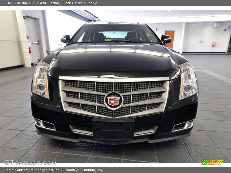 Black Raven / Ebony 2009 Cadillac CTS 4 AWD Sedan
