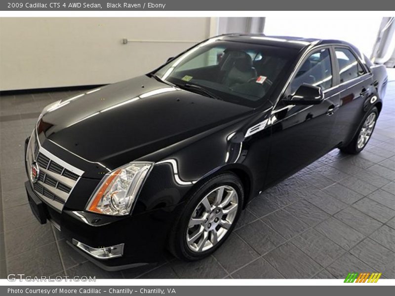 Black Raven / Ebony 2009 Cadillac CTS 4 AWD Sedan