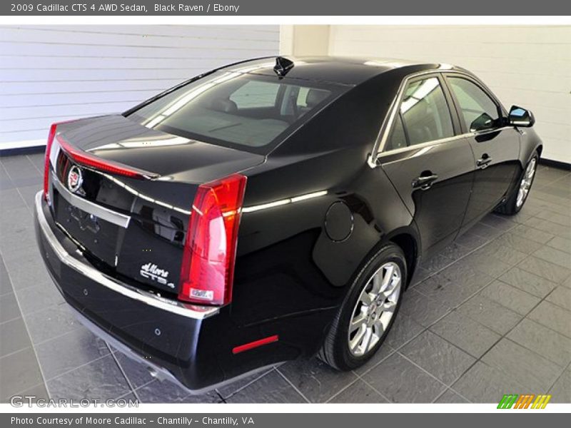 Black Raven / Ebony 2009 Cadillac CTS 4 AWD Sedan