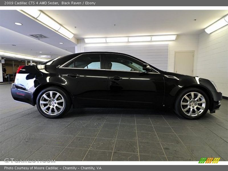 Black Raven / Ebony 2009 Cadillac CTS 4 AWD Sedan