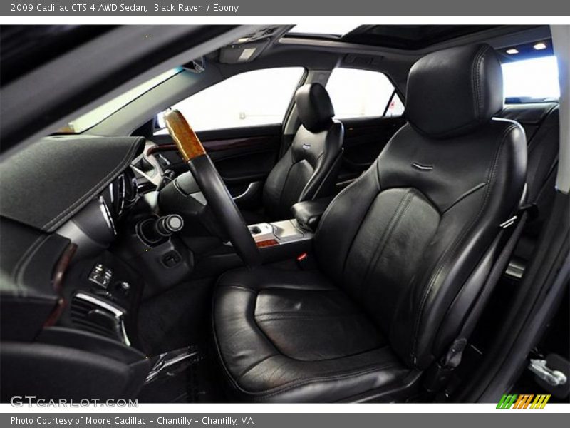 Black Raven / Ebony 2009 Cadillac CTS 4 AWD Sedan