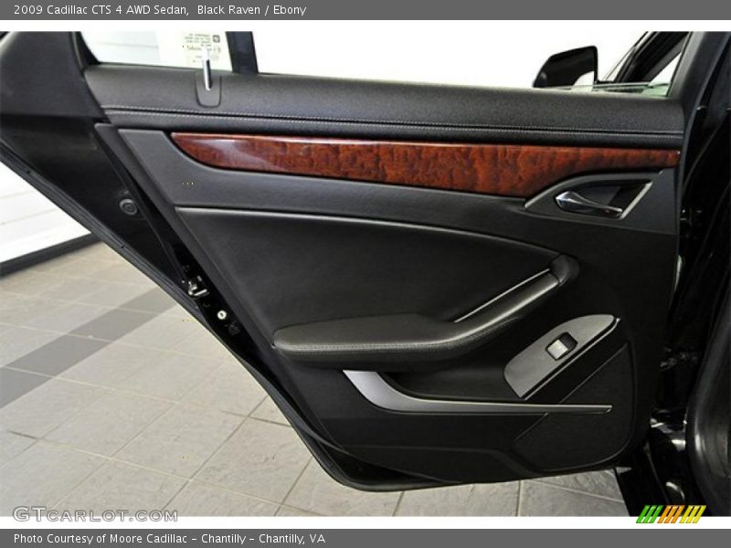 Black Raven / Ebony 2009 Cadillac CTS 4 AWD Sedan