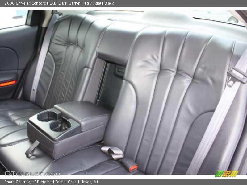 Dark Garnet Red / Agate Black 2000 Chrysler Concorde LXi