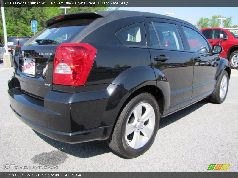 Brilliant Black Crystal Pearl / Dark Slate Gray 2010 Dodge Caliber SXT