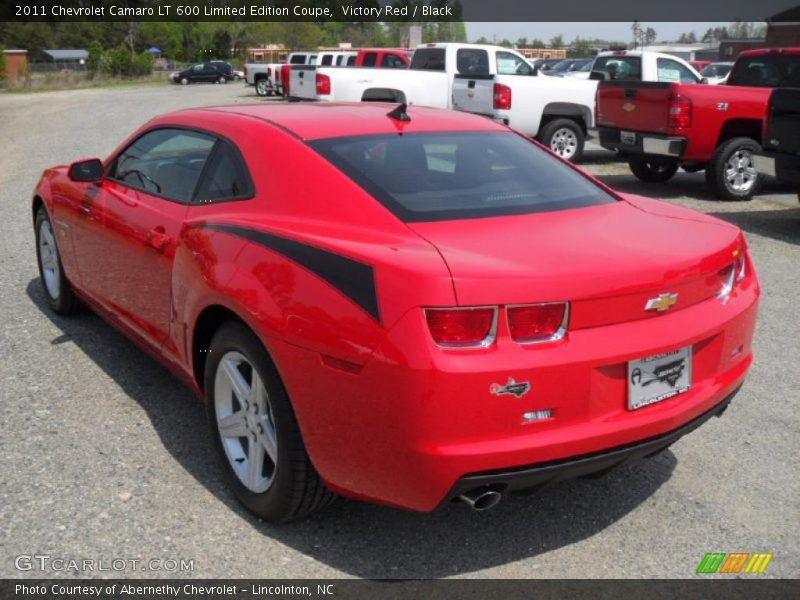 Victory Red / Black 2011 Chevrolet Camaro LT 600 Limited Edition Coupe