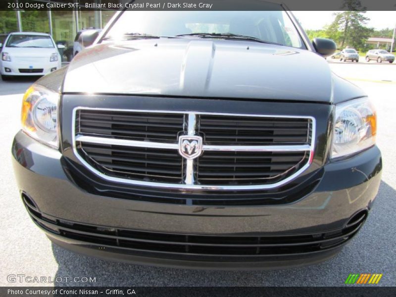 Brilliant Black Crystal Pearl / Dark Slate Gray 2010 Dodge Caliber SXT