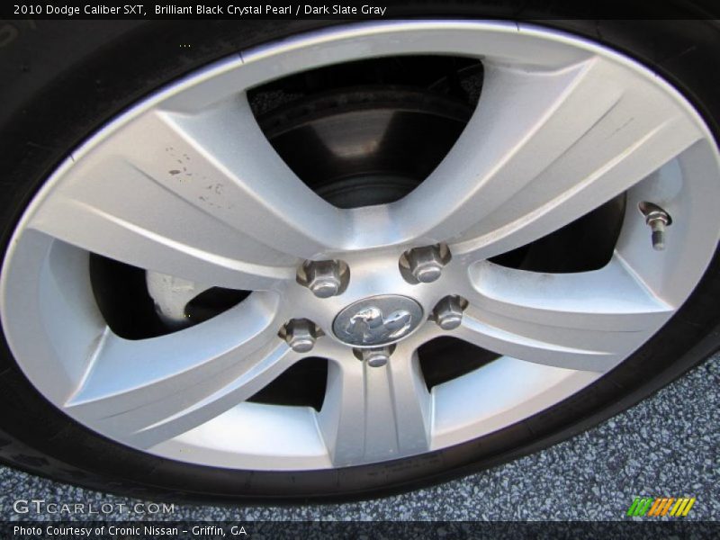 Brilliant Black Crystal Pearl / Dark Slate Gray 2010 Dodge Caliber SXT