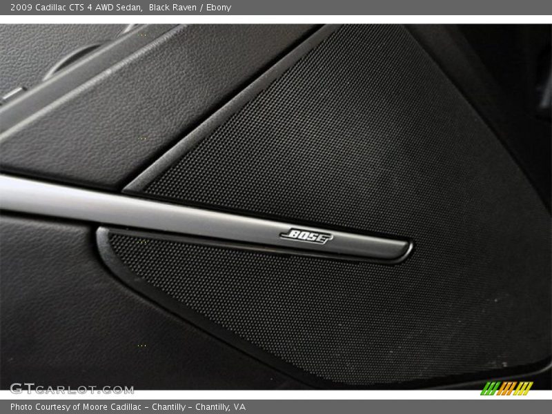 Black Raven / Ebony 2009 Cadillac CTS 4 AWD Sedan