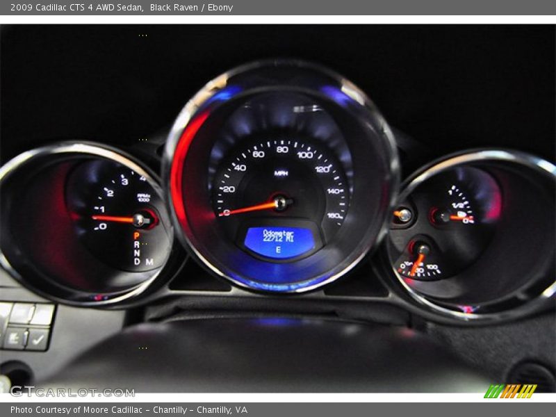 Black Raven / Ebony 2009 Cadillac CTS 4 AWD Sedan