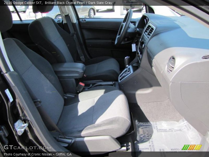 Brilliant Black Crystal Pearl / Dark Slate Gray 2010 Dodge Caliber SXT