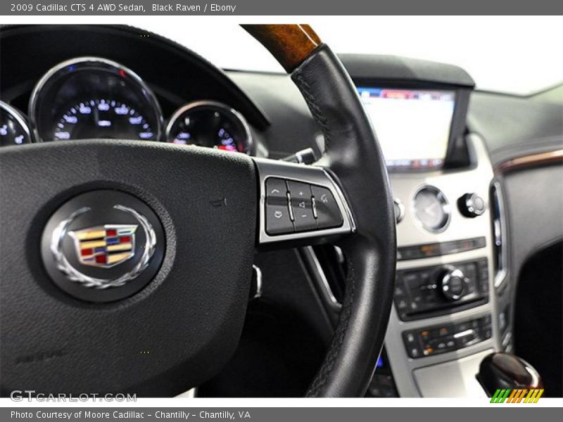 Black Raven / Ebony 2009 Cadillac CTS 4 AWD Sedan