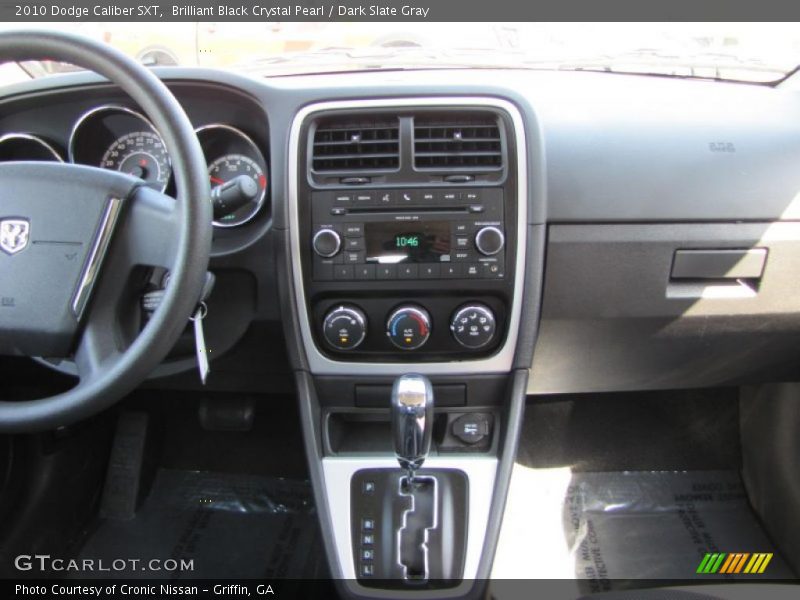 Brilliant Black Crystal Pearl / Dark Slate Gray 2010 Dodge Caliber SXT