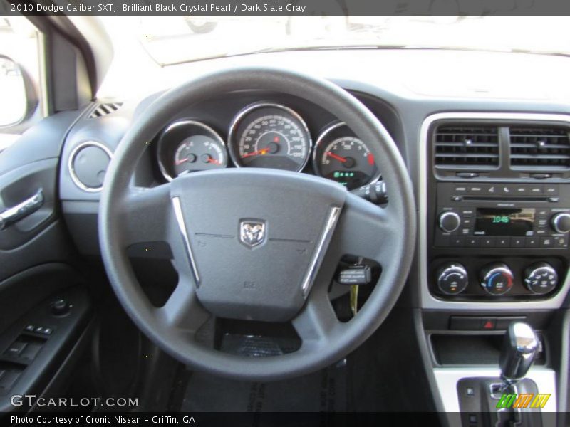 Brilliant Black Crystal Pearl / Dark Slate Gray 2010 Dodge Caliber SXT