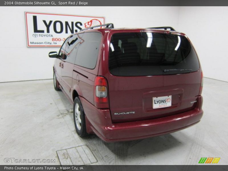 Sport Red / Beige 2004 Oldsmobile Silhouette GL