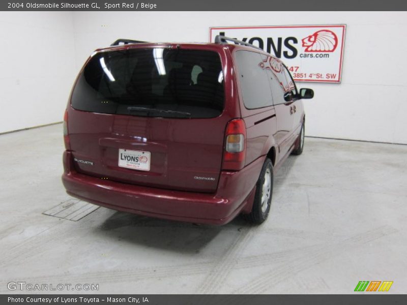 Sport Red / Beige 2004 Oldsmobile Silhouette GL