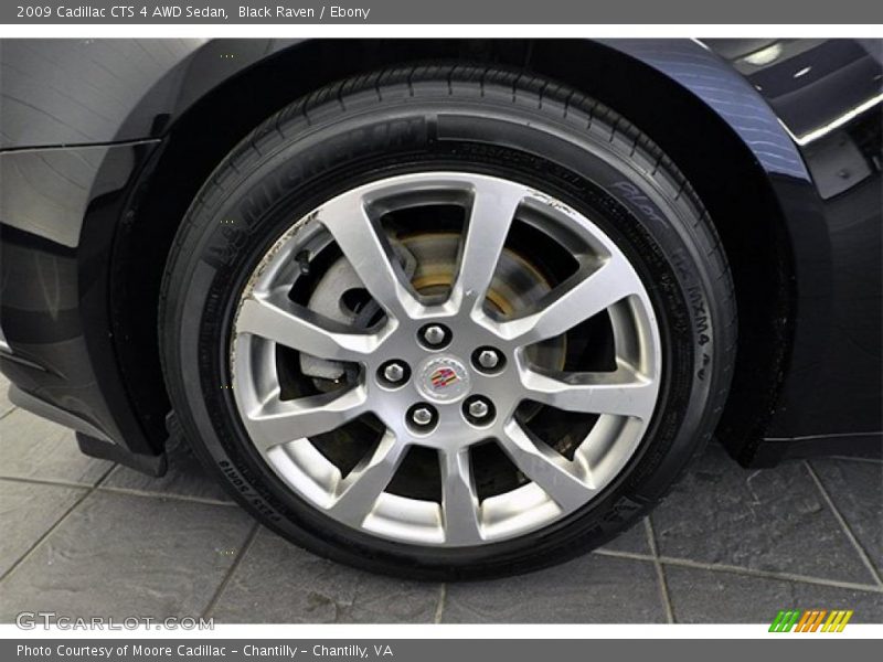 Black Raven / Ebony 2009 Cadillac CTS 4 AWD Sedan