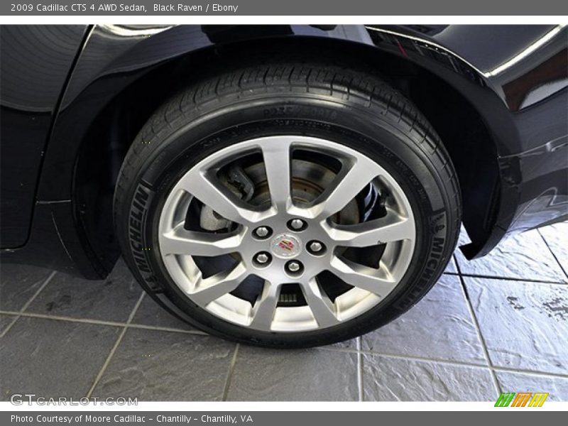 Black Raven / Ebony 2009 Cadillac CTS 4 AWD Sedan