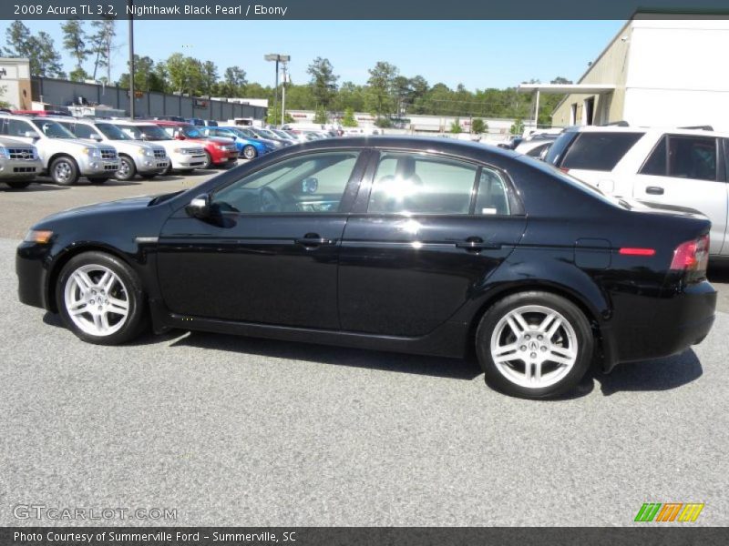 Nighthawk Black Pearl / Ebony 2008 Acura TL 3.2