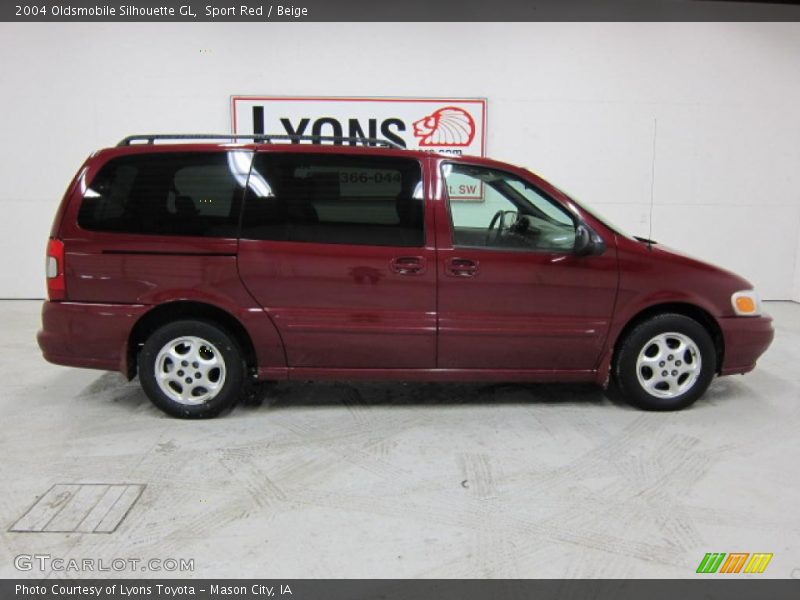 Sport Red / Beige 2004 Oldsmobile Silhouette GL
