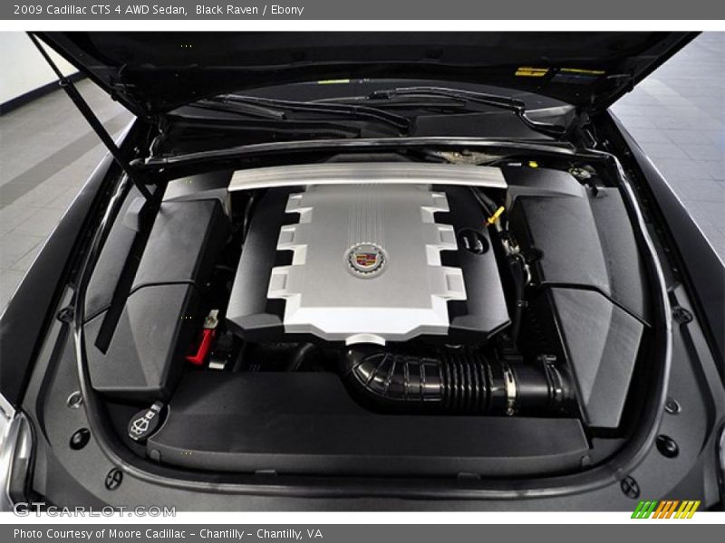 Black Raven / Ebony 2009 Cadillac CTS 4 AWD Sedan