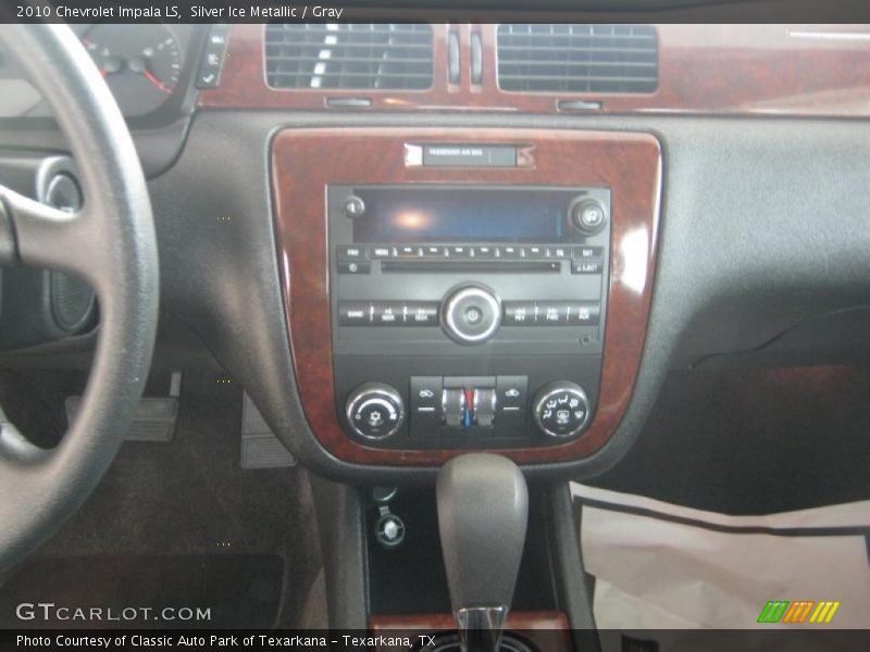 Silver Ice Metallic / Gray 2010 Chevrolet Impala LS