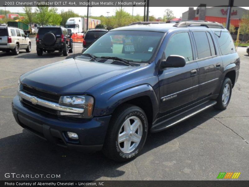 Indigo Blue Metallic / Medium Pewter 2003 Chevrolet TrailBlazer EXT LT 4x4